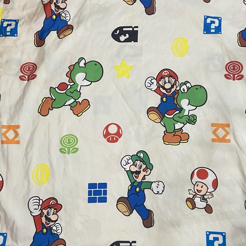 Super Mario Twin Sheet Set Flat Sheet/Fitted Sheet
